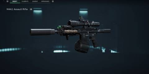 Cursed M4 in Delta Force