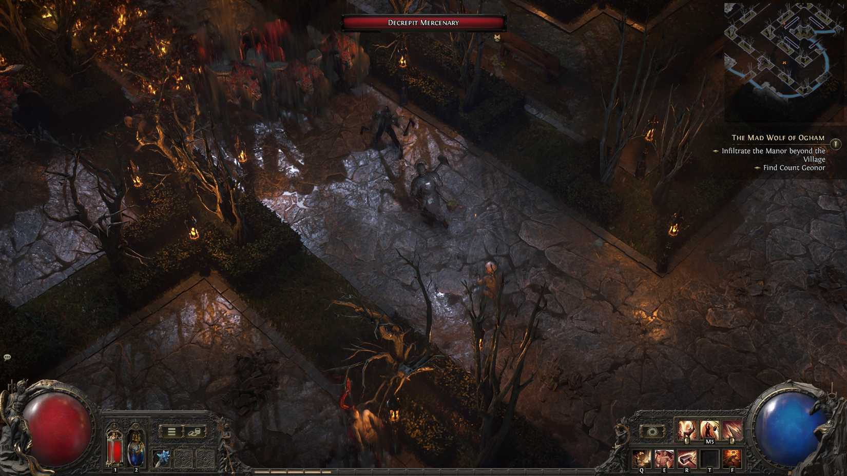 Ogham Manor in PoE 2 Cruel difficulty