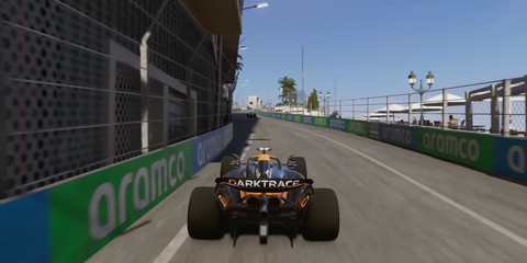 Third Person Racing on the Circuit de Monaco in F1 24 