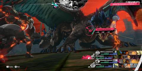 The Berserker Facing A Debuffed Dragon 