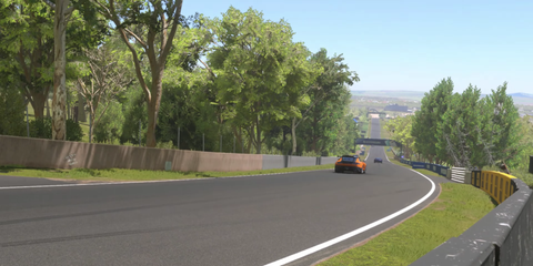 Wide Track View of Mount Panorama Bathurst Track from Forza Motorsport
