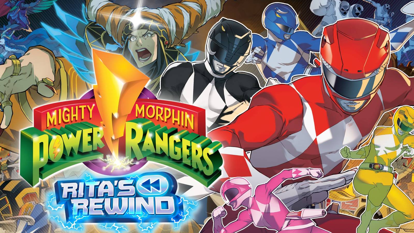 Mighty Morphin Power Rangers: Rita's Rewind Keyart