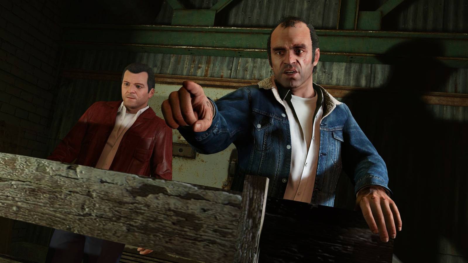 gta 5 michael and trevor