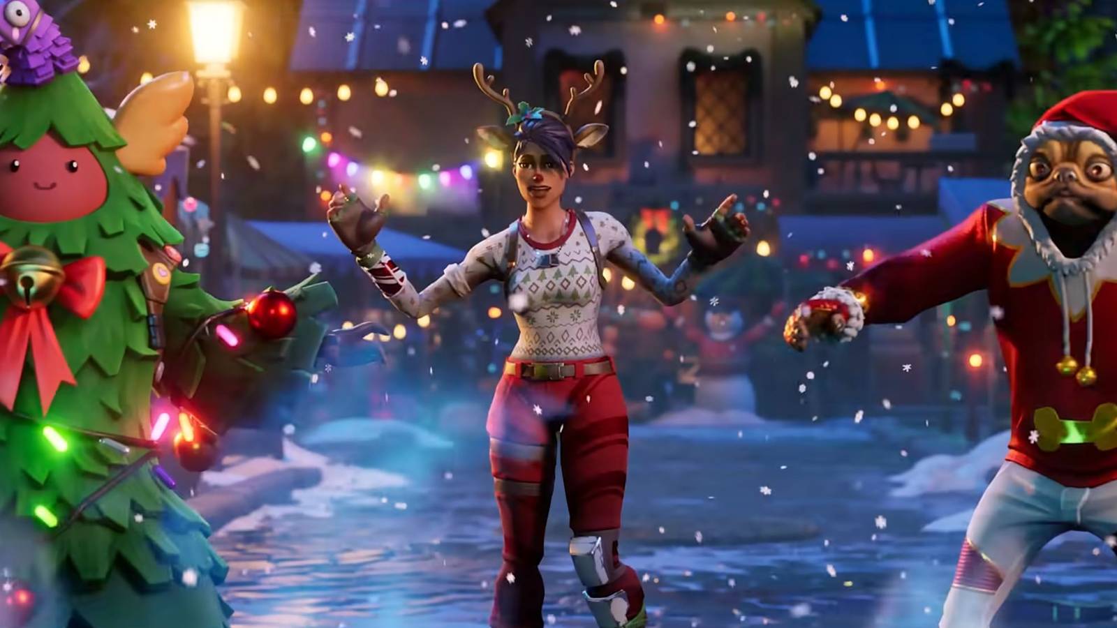 fortnite yulejacket free skin winterfest 2024