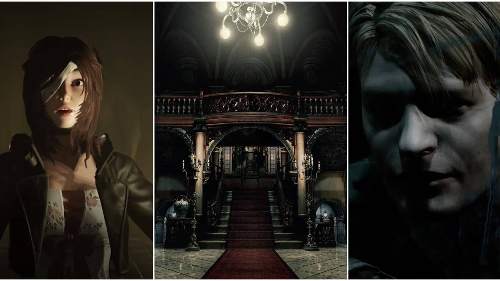 8-Best Horror Games WIth A Fixed Angle Tormented Souls Resident Evil Silent Hill 2