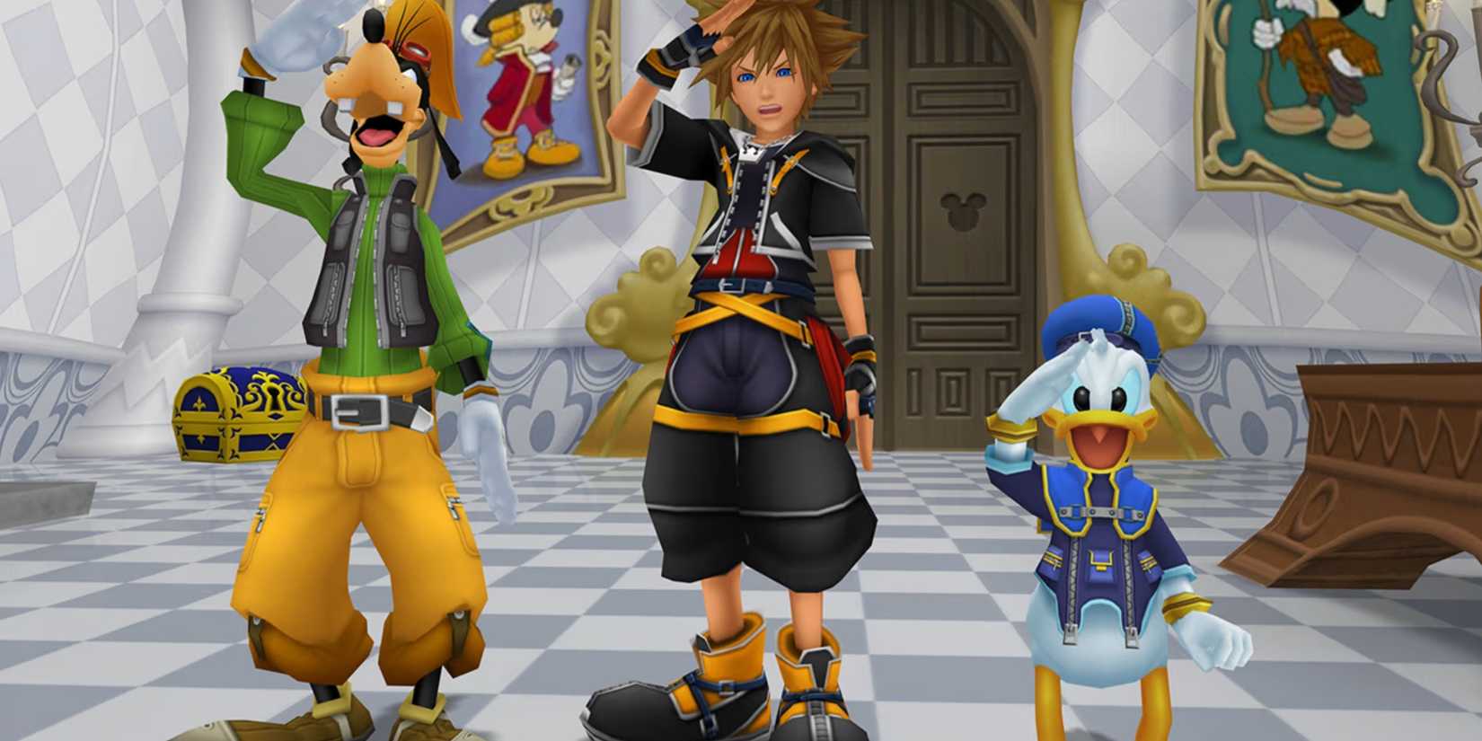 کاتسینێک کە کارەکتەرەکانی فیلمی Kingdom Hearts 2 تێیدا بەشدارن