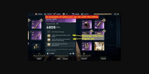 AC Odyssey Inventory Editor Updated