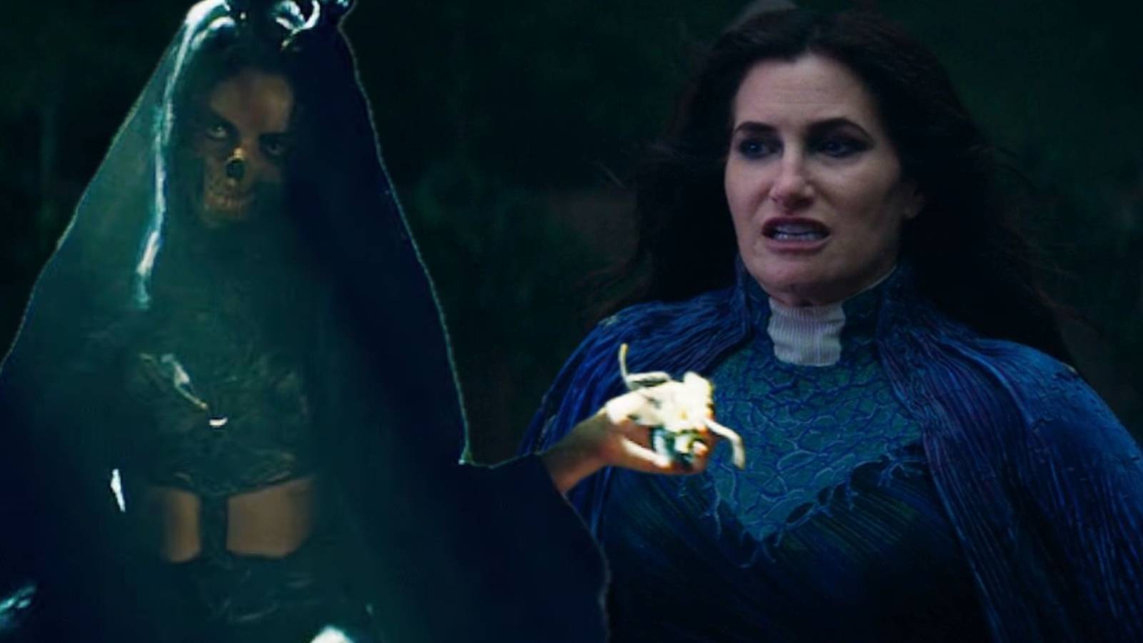 Death and Agatha Harkness in Agatha All Along