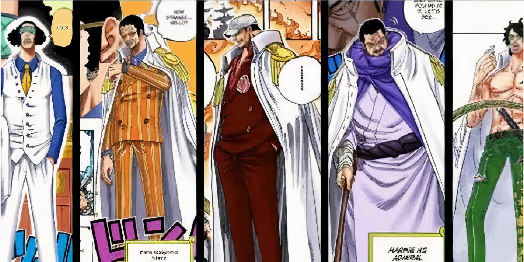 One Piece: The Answer Of The Winner Between The Yonko And The Admirals ...