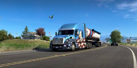 American Truck Simulator An American Truck On A Highway