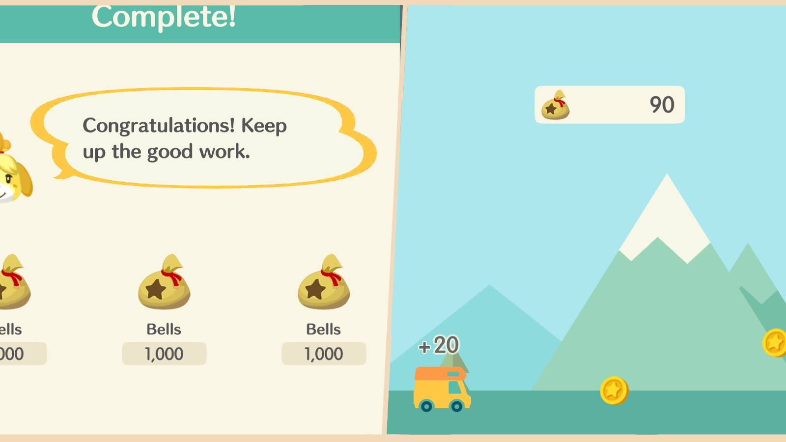 animal crossing pocket camp complete how to get bells fast