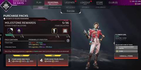 Apex Legends flower girl skin 