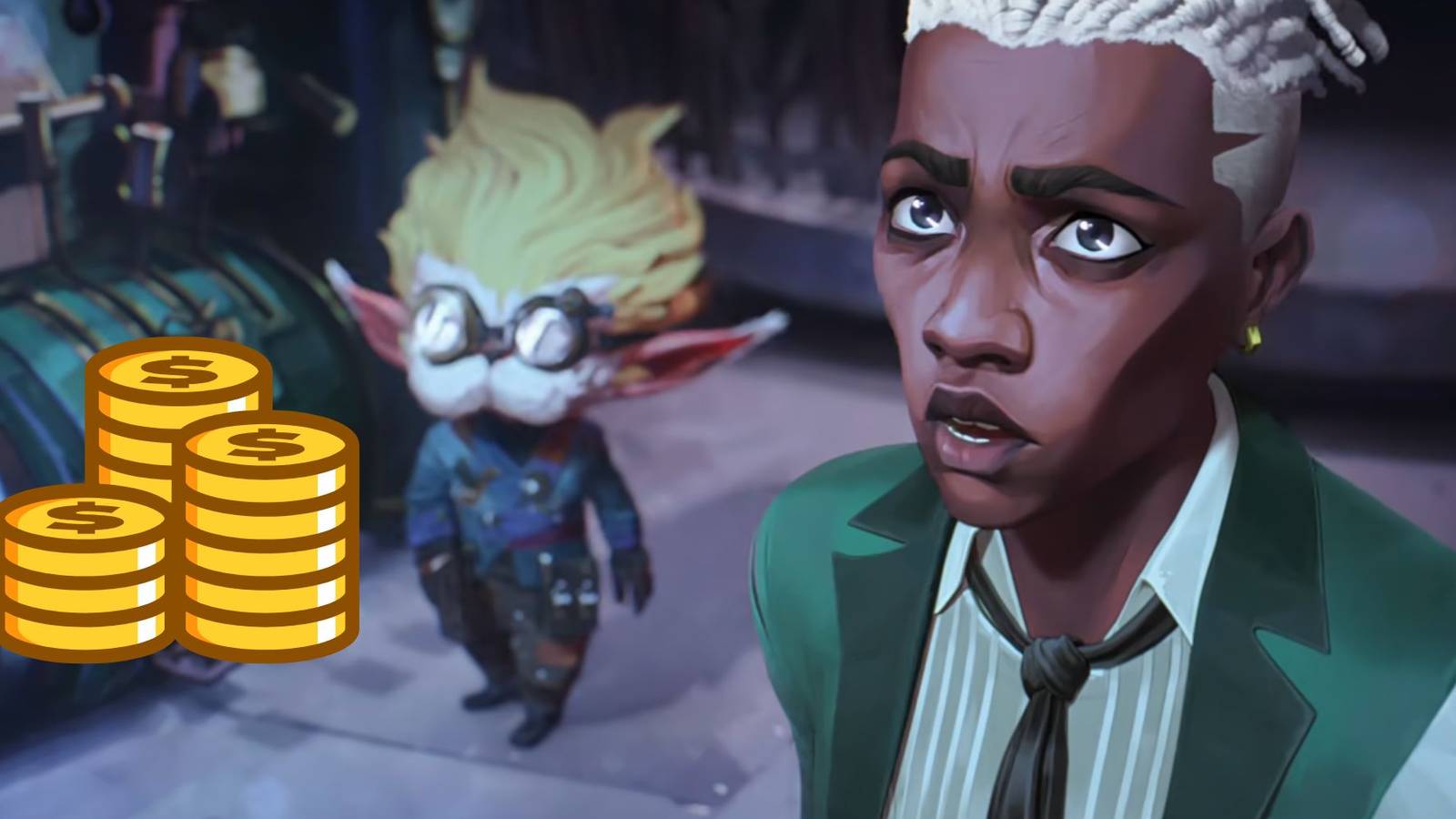 Ekko and Heimerdinger in Arcane