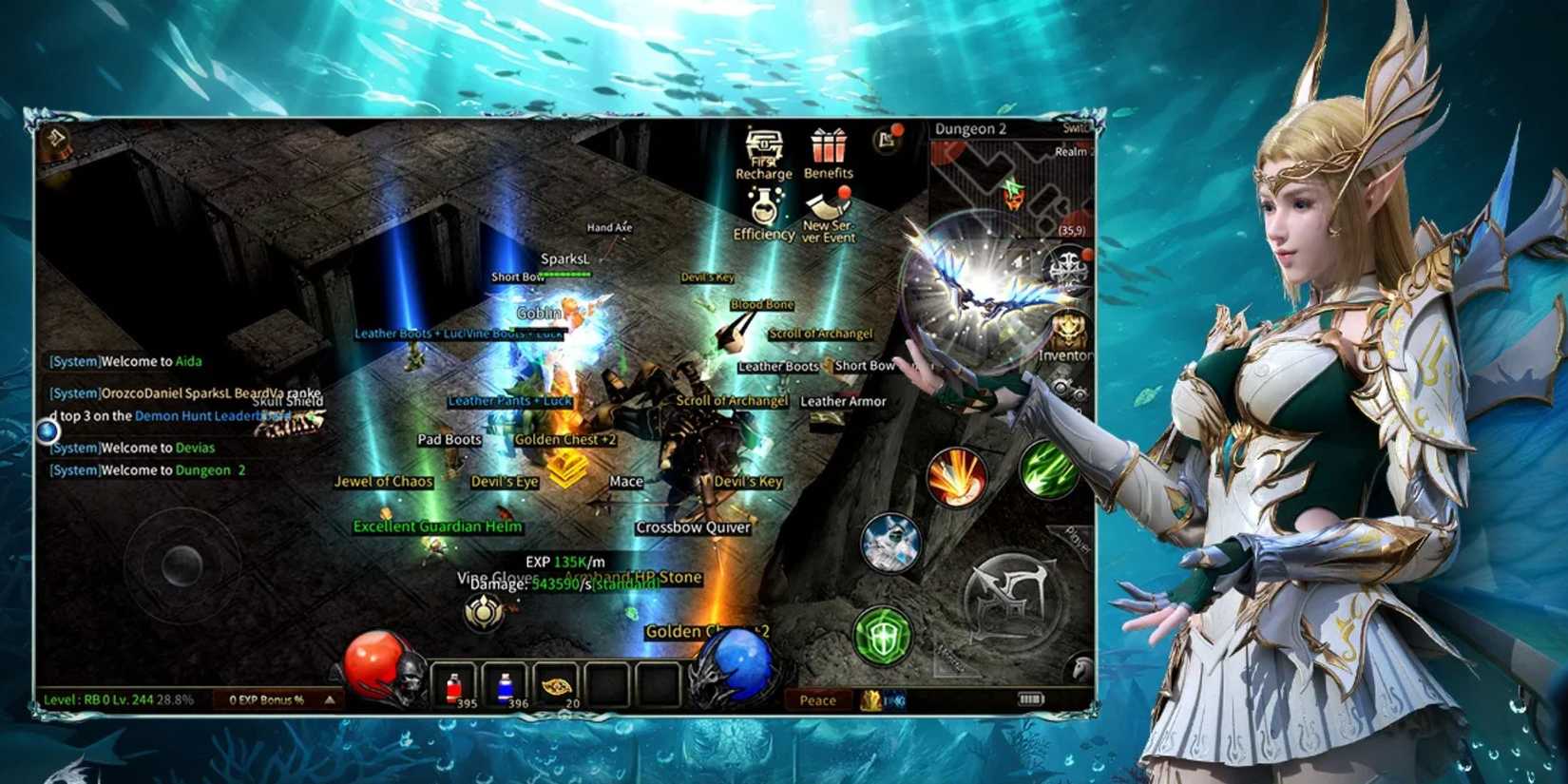 Archangel's Call Awakening character