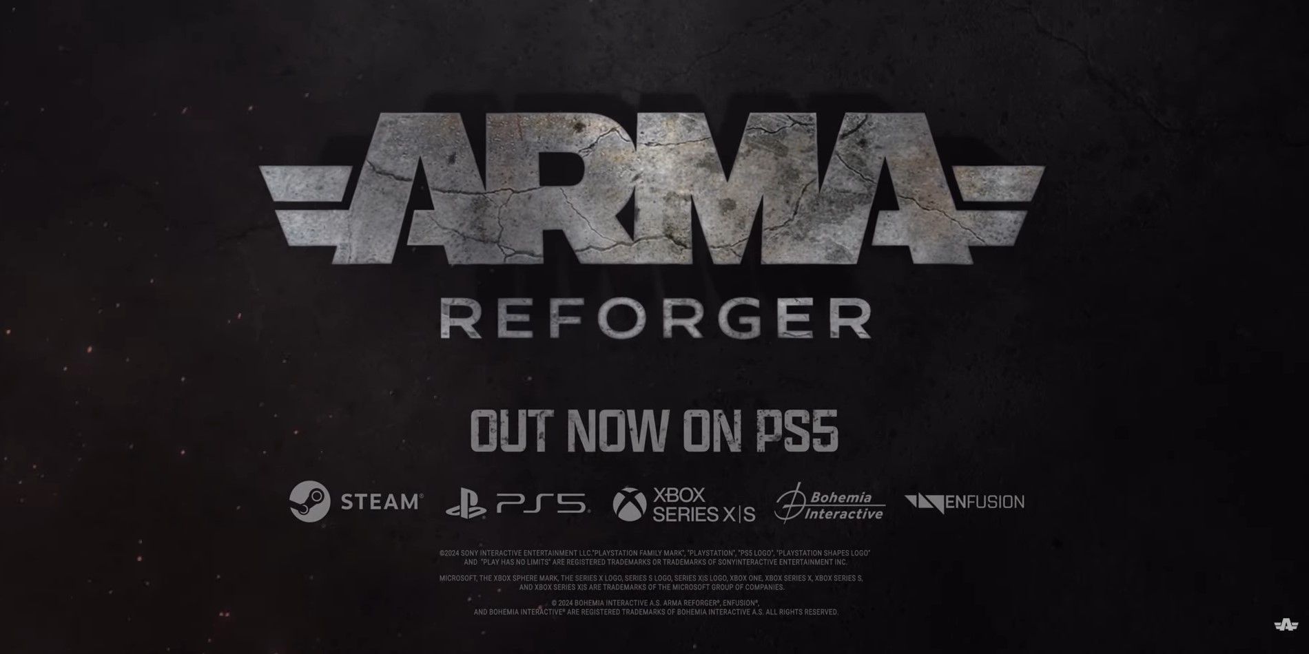 Arma Reforger - Трейлер выхода PlayStation 5