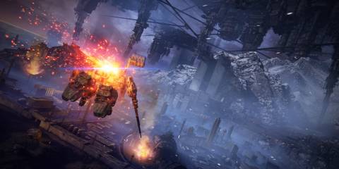 Armored Core 6 Flight Gameplay