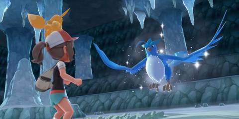 Articuno In Pokemon Let's Go Pikachu & Eevee