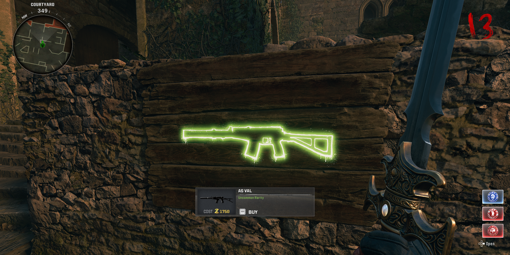 as val on citadelle des morts