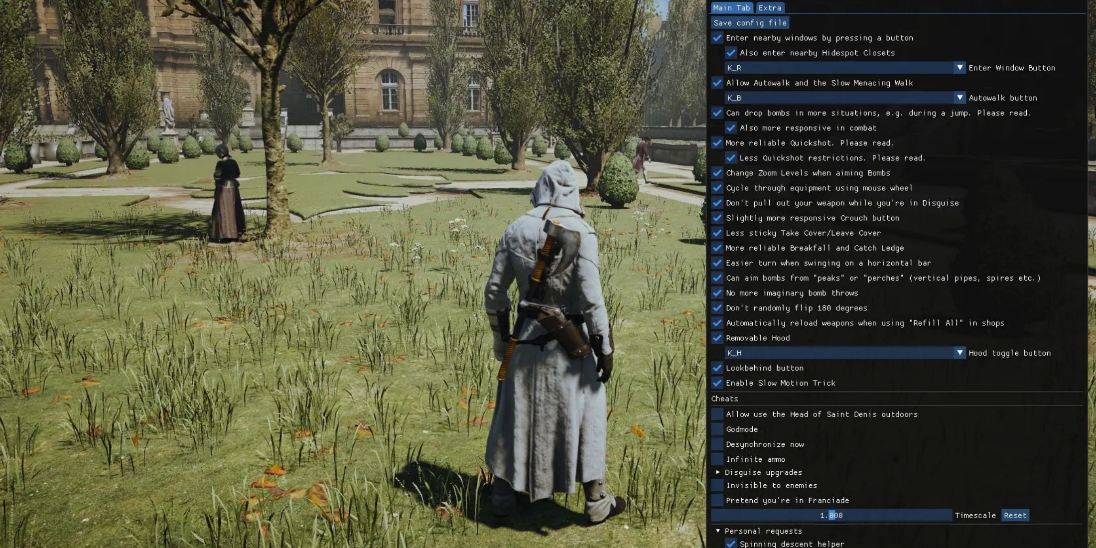 ACU Fixes in-game menu in Assassin's Creed Unity