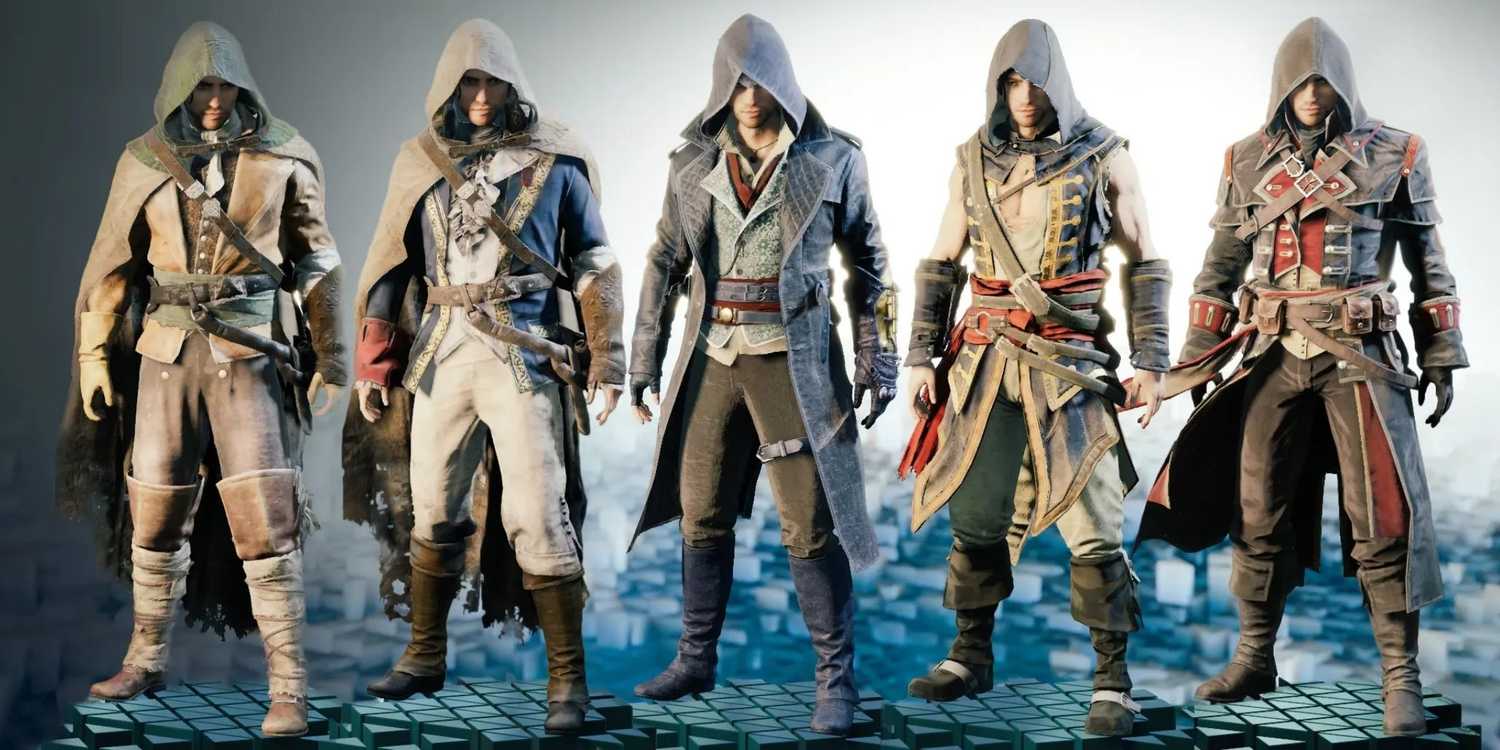 Ac Unity Customization Personalizacao De Personagens De Assassins Creed Unity