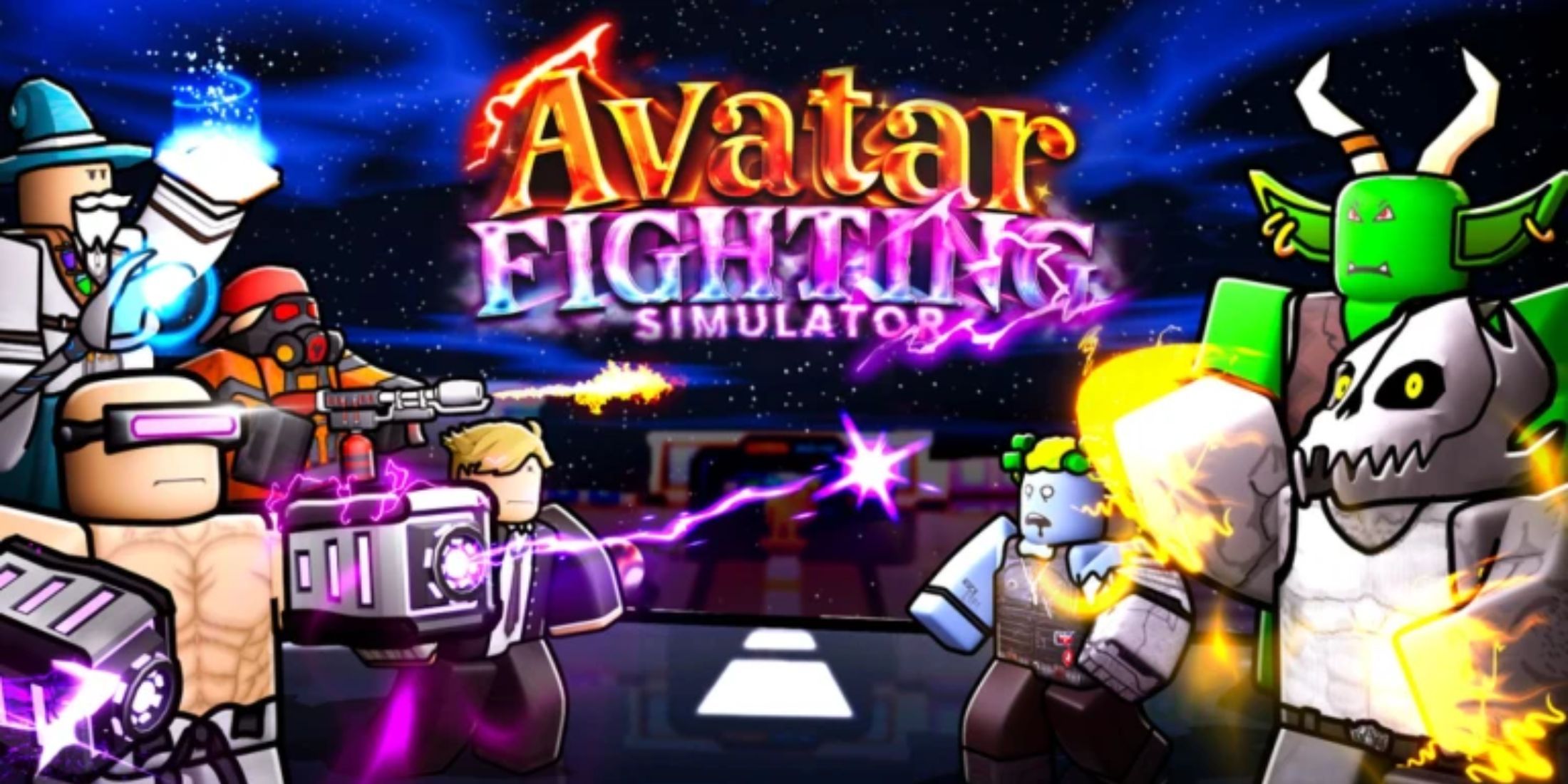 Personagens do Avatar Fighting Simulator