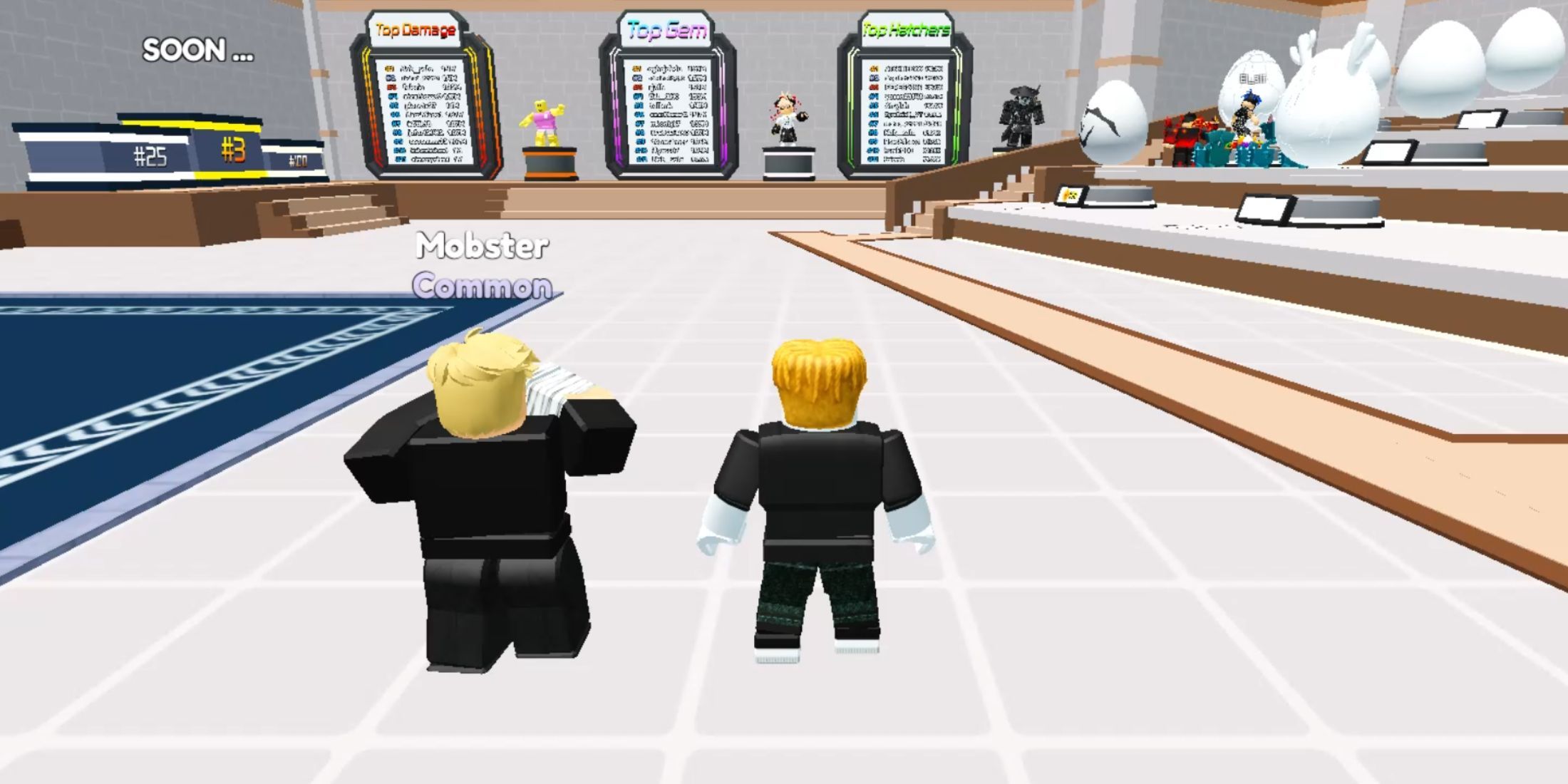 Jogadores do Avatar Fighting Simulator