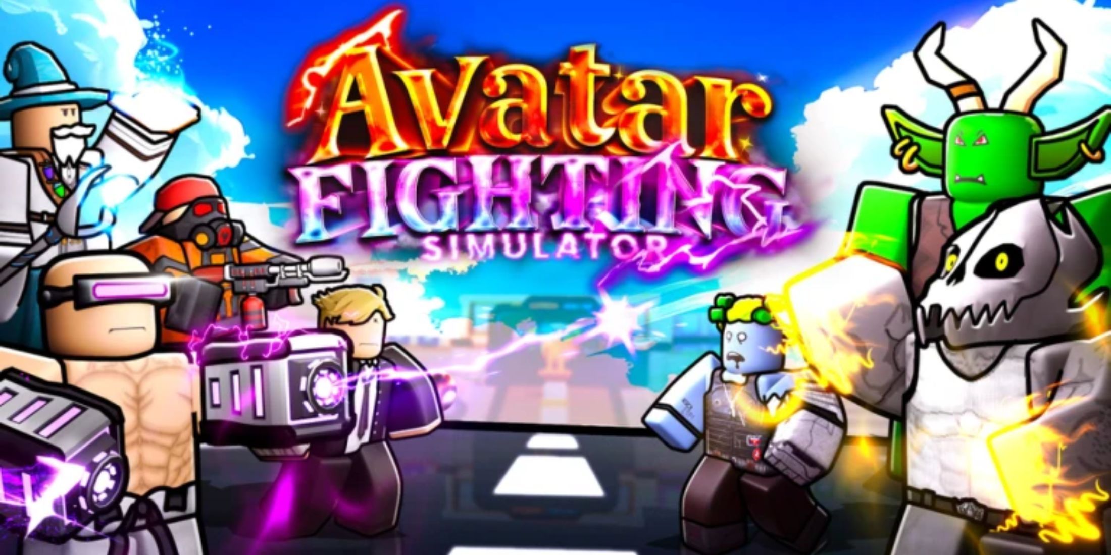 Avatar Fighting Simulator characters