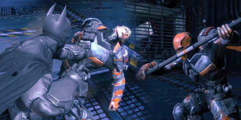 Featured image for Batman Arkham Origins showcasing Batman and Deathstroke