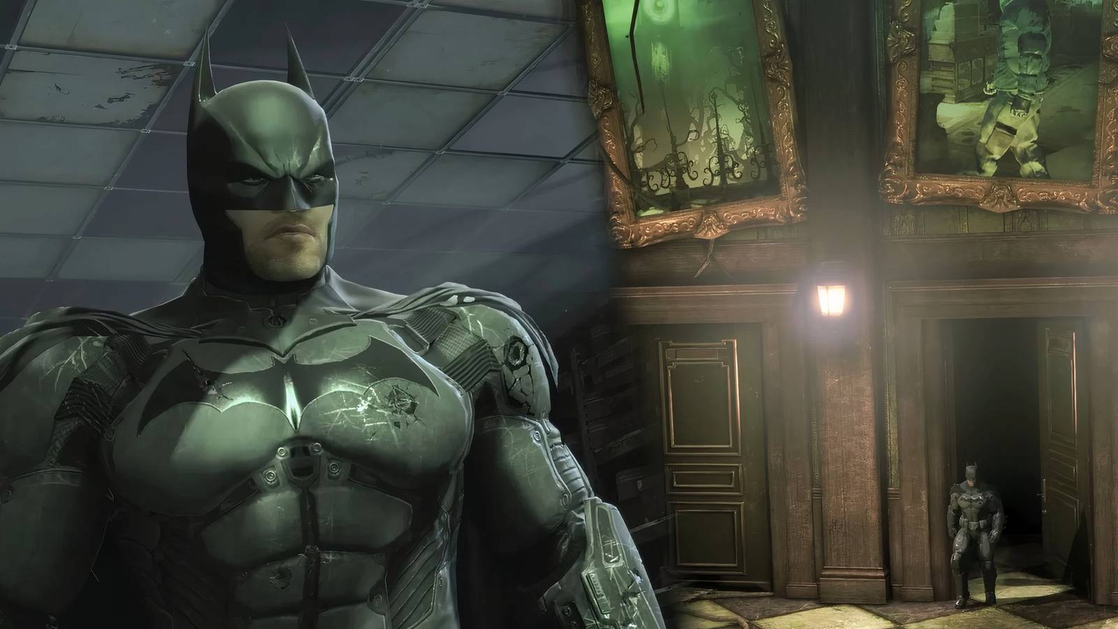 Featured image for Batman Arkham Origins showcasing Batman and the Mad Hatter's Door Puzzle