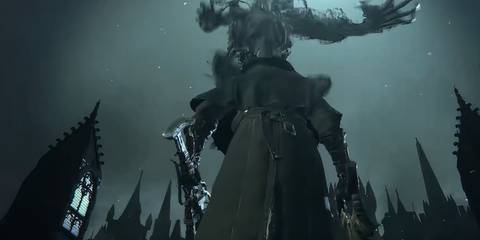 the hunter fighting the cleric beast