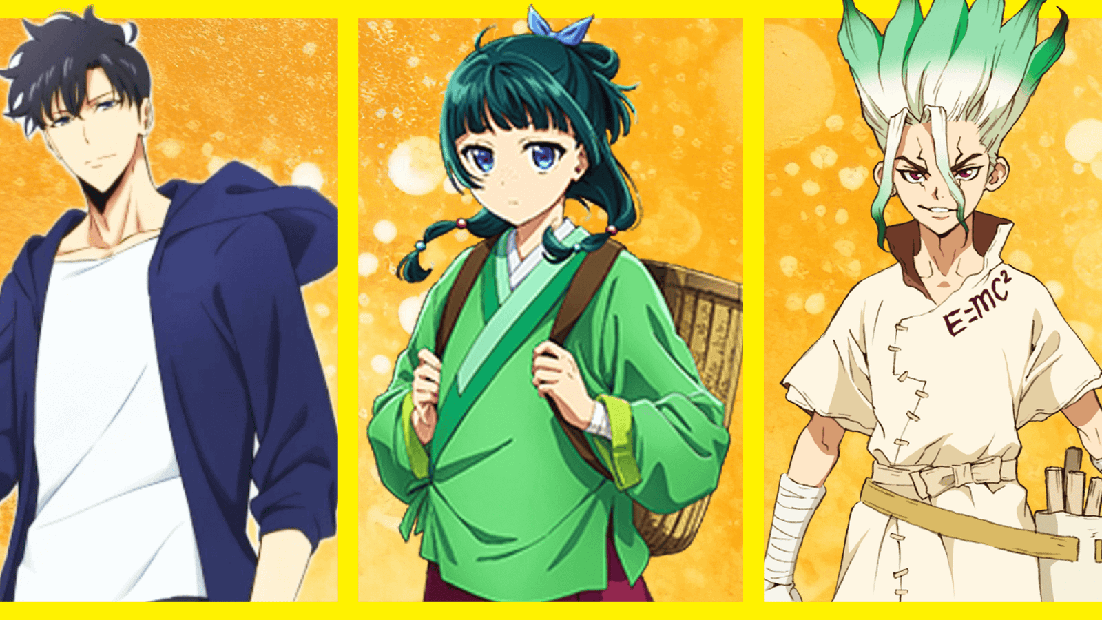 Best Anime Sequels in 2025 Jinwoo MaoMao Senku