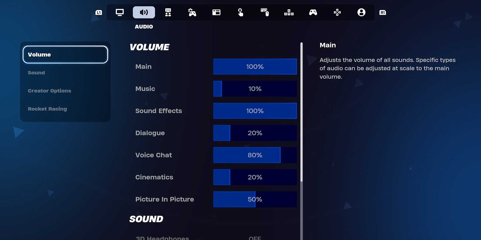 best-audio-settings-fortnite-ballistic