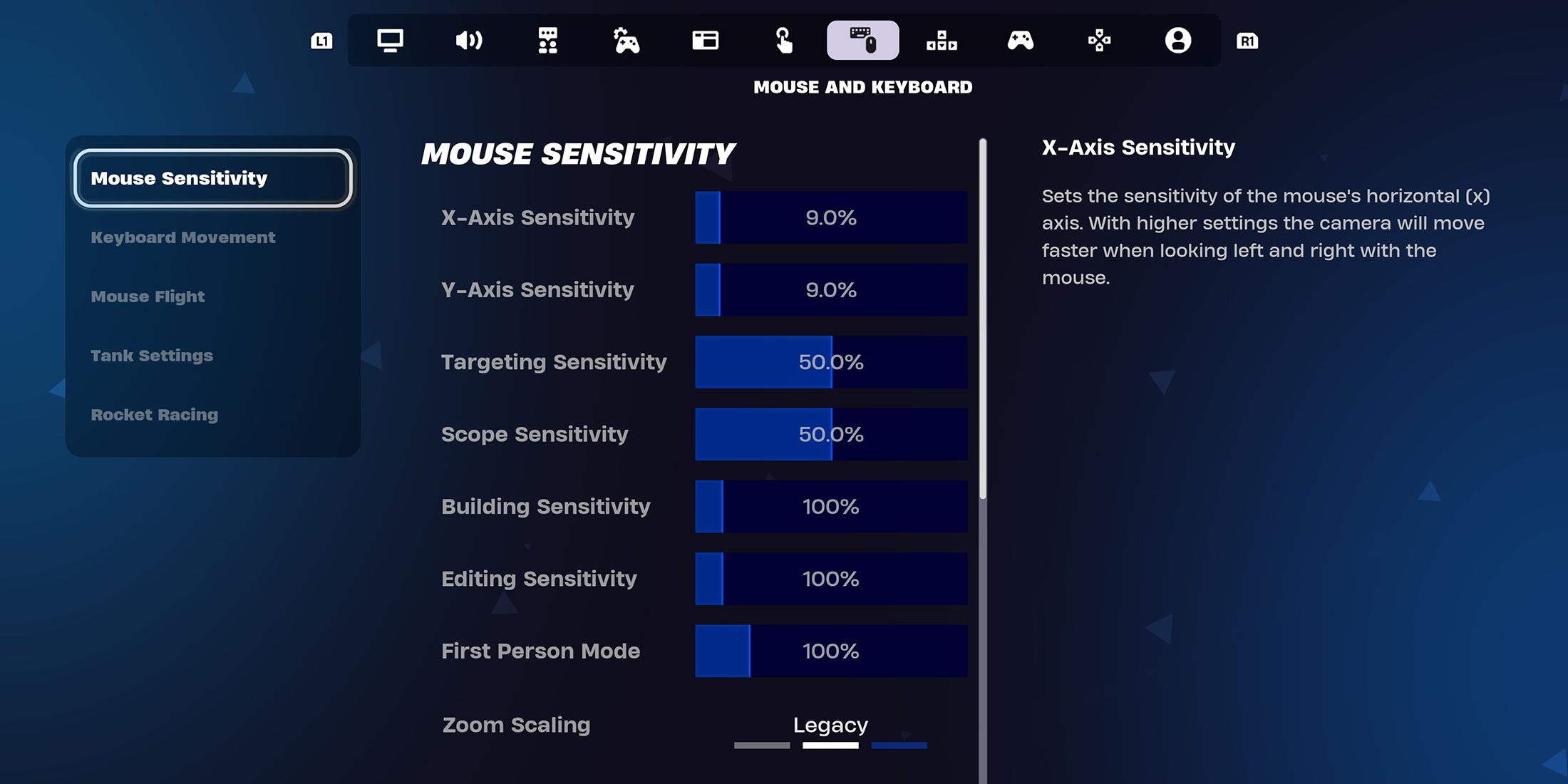 Best Settings for Fortnite Ballistic