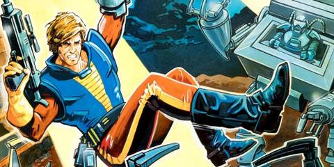 Bionic Commando 1987 Arcade Cover Art