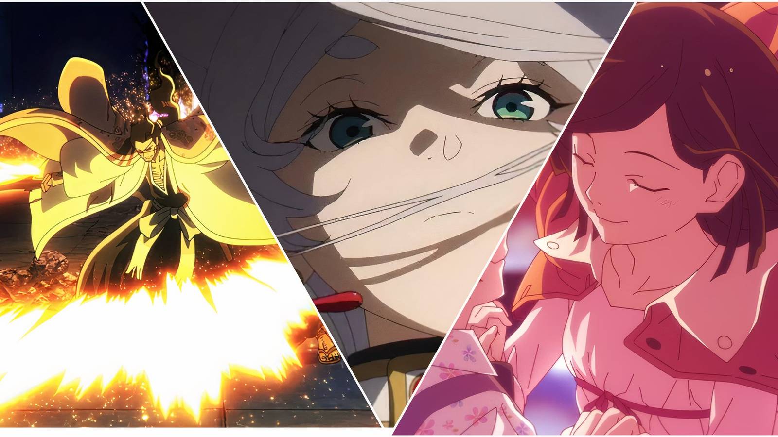 Bleach Thousand-Year Blood War, Frieren Beyond Journey's End, Monogatari Off & Monster Season, Best Anime Sequels of 2024