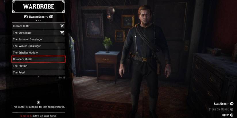 Brawler's Outfit in Red Dead Redemption 2 (1)