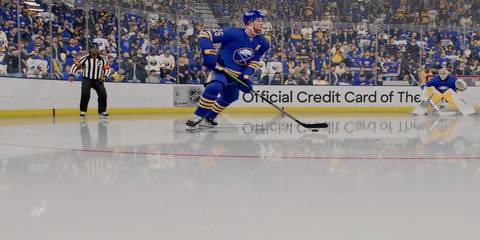 rasmus dahlin skating with the puck