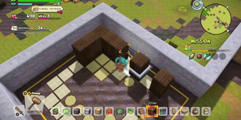 Building a town in Dragon Quest Builders 2