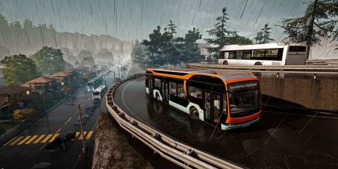 Bus Simulator 21 Next Stop Bus Driving In The Rain