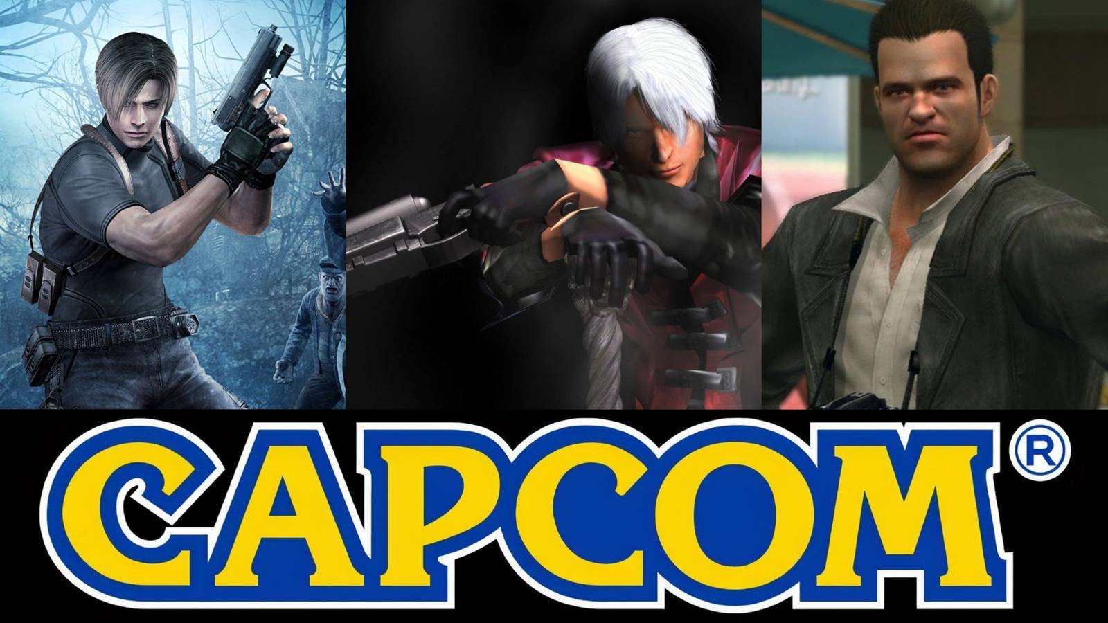 Capcom Games Collage