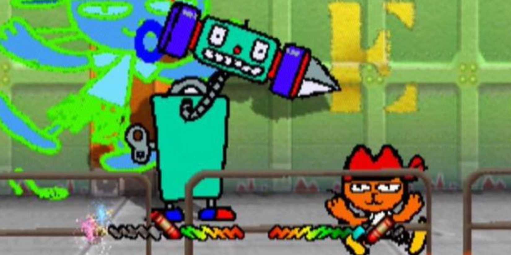 Cat.Kit prepares for his special move.