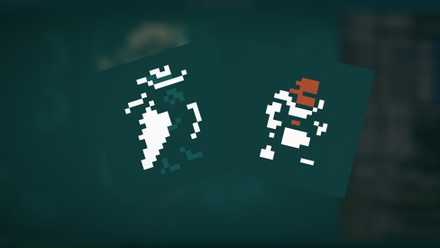 Gunwing and Child of Hearth sprites in Caves of Qud