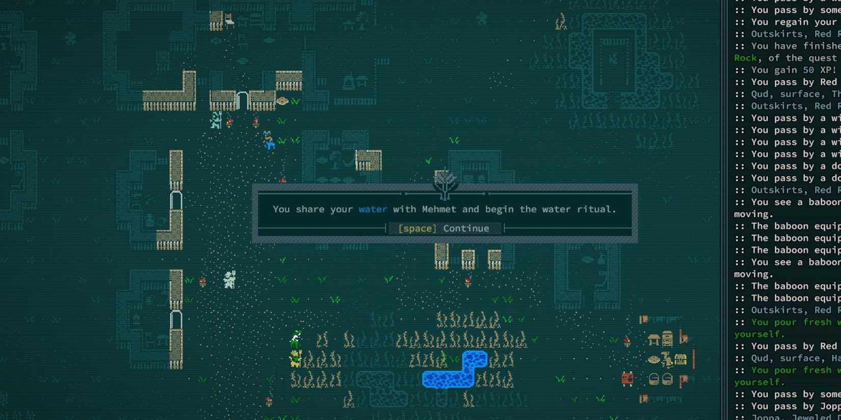 Caves-Of-Qud-What-To-Do-With-Water