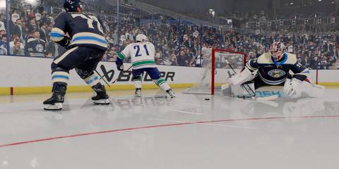 merzlikins making a save