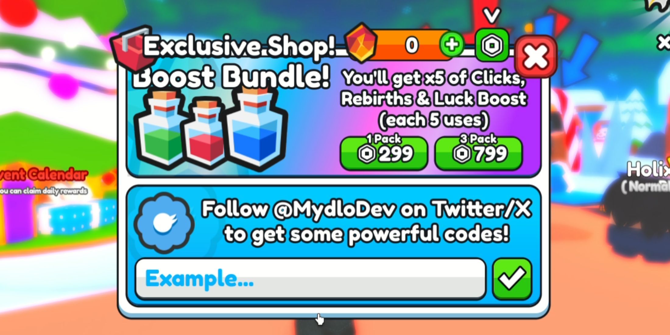 Roblox: códigos de natal clicker (dezembro de 2024) - gamescode.com.br
