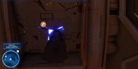 Image of the cloud city datacard in Lego Star Wars The Skywalker Saga