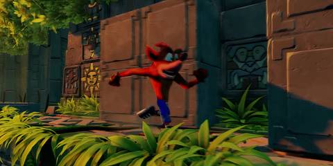 crash running by shifting walls