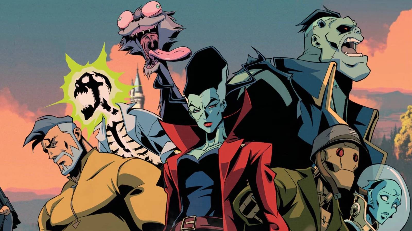 Poster art for Creature Commandos (2024)