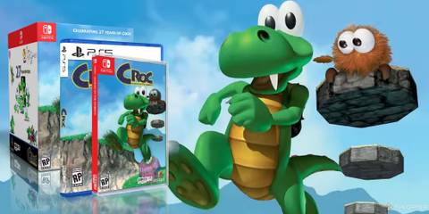 The Croc remaster gets physical versions on PS5 and Switch but not Xbox