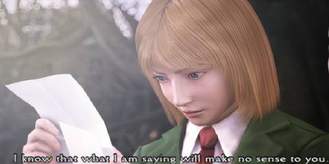 alyssa reading a note